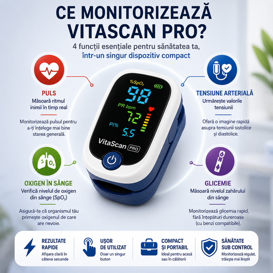Monitor de Sănătate - VitaScan Pro
