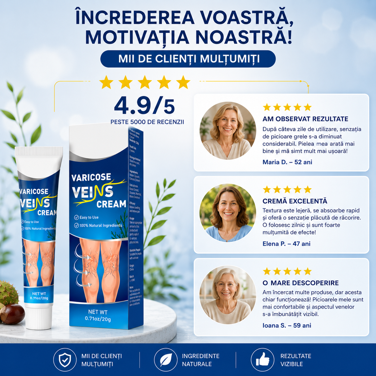 Varicrem - Îngrijire Picioare