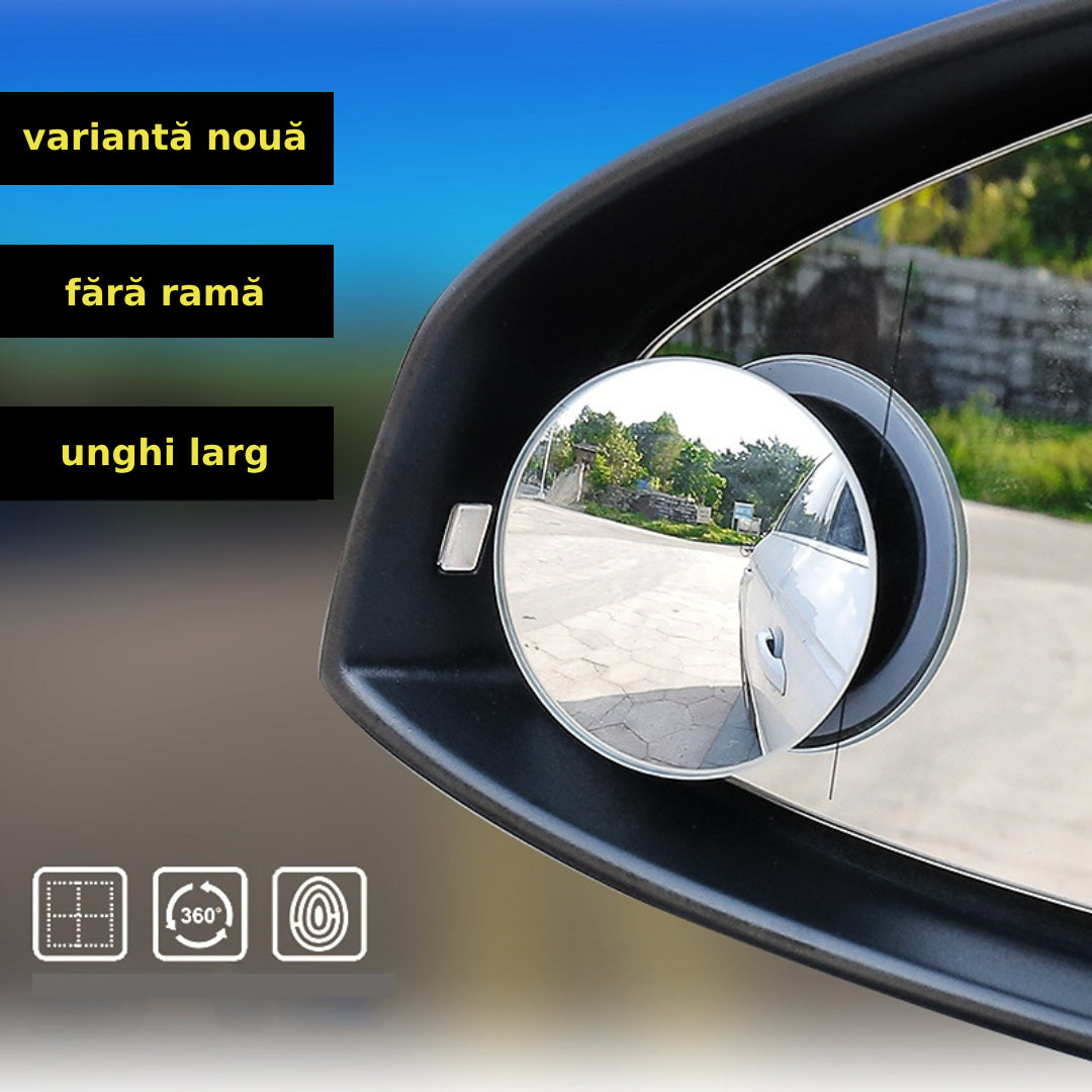 Oglindă pentru unghiul mort 360