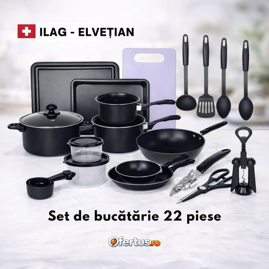 Set Bucătărie 22 piese - Ilag Elveția